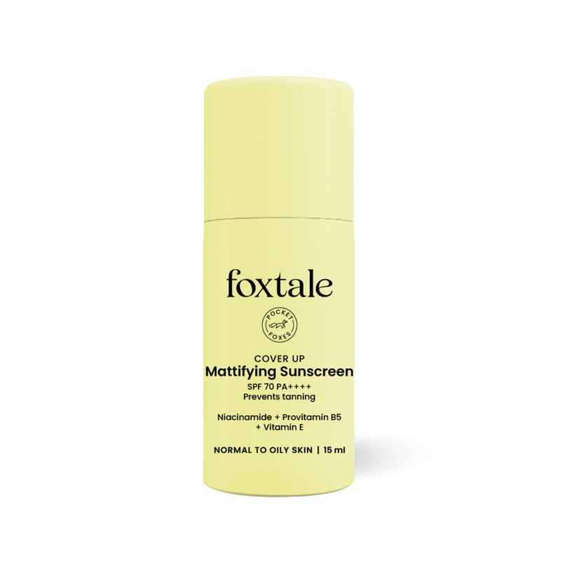 Foxtale Niacinamide Matte Sunscreen SPF 70+ PA++++ | No White Cast | Non Greasy |Men & Women Foxtale Niacinamide Matte Sunscreen SPF 70+ PA++++ | No White Cast | Non Greasy |Men & Women