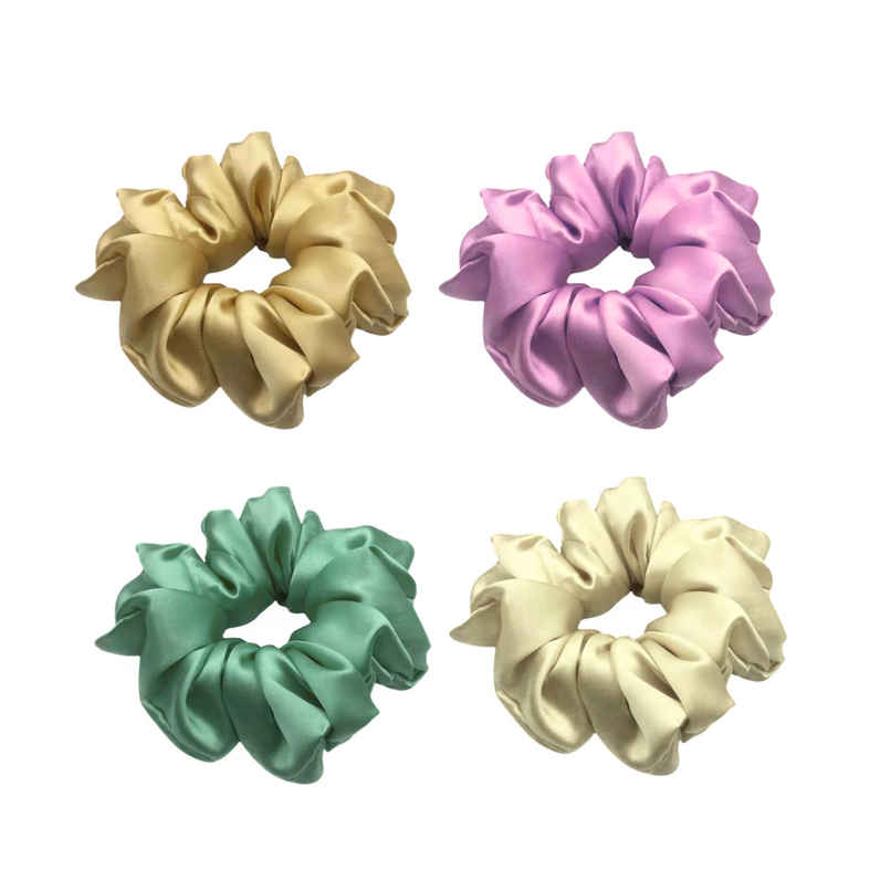 Satin Scrunchies - Assorted Satin Scrunchies - Assorted