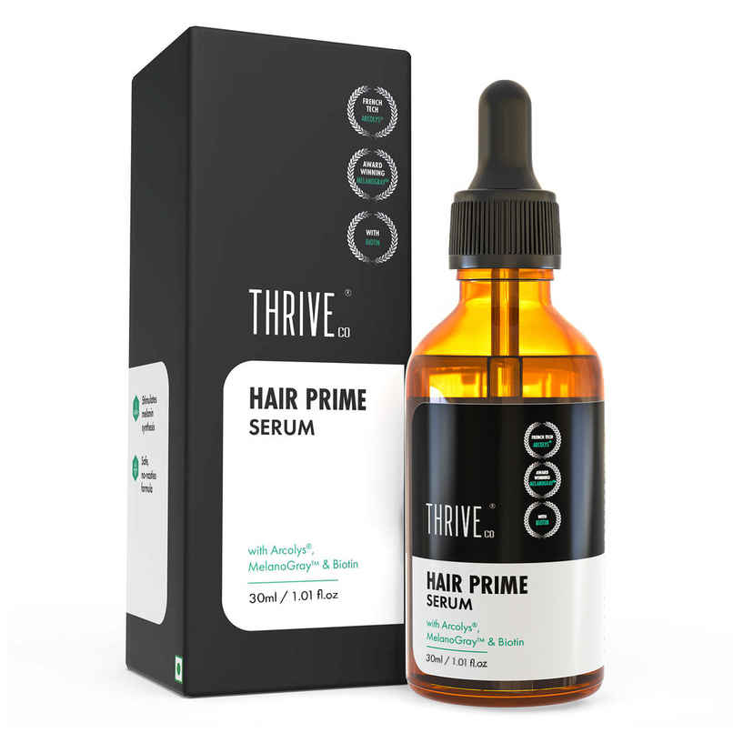 Thriveco Anti-Grey Hair Prime Serum Reverses & Limits Hair Greying Arcolys For Men And Women