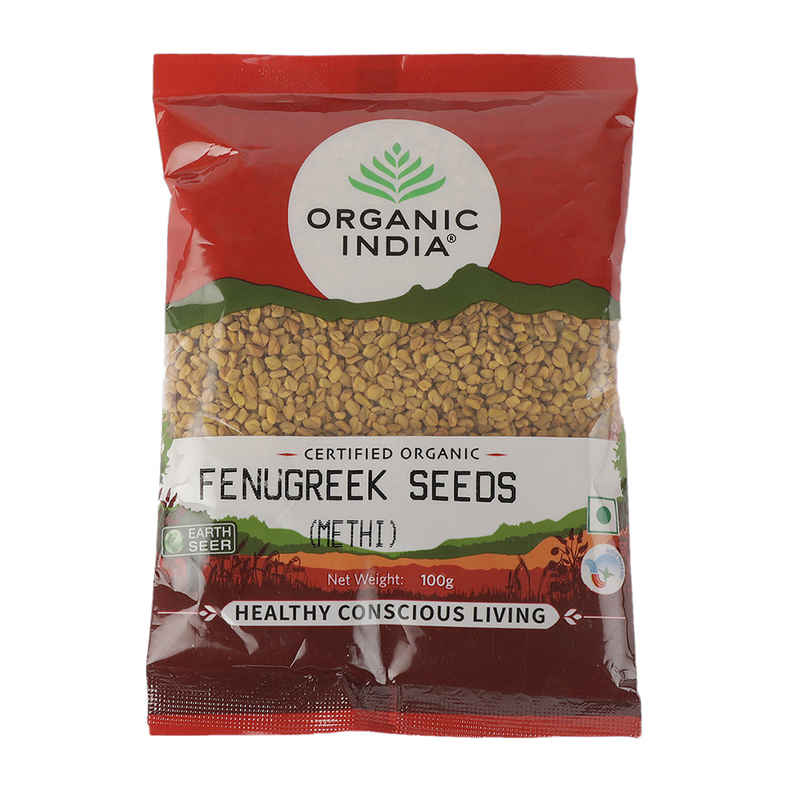 Organic India Fenugreek Seeds | Methi Seeds Organic India Fenugreek Seeds | Methi Seeds