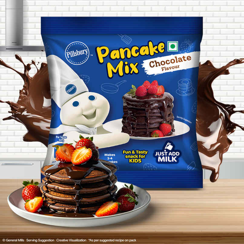 Pillsbury Pancake Mix | Chocolate | Fun & Tasty Snack