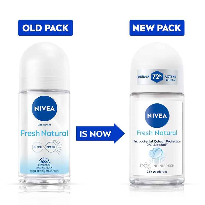 Nivea Women Fresh Natural Deo Roll On