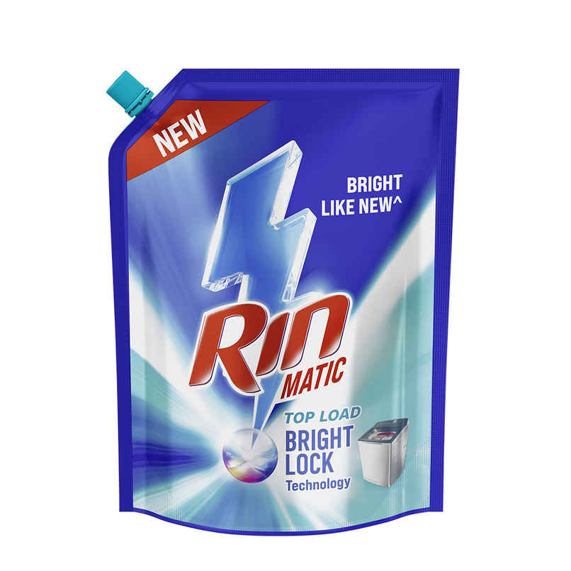 Rin Matic Top Load Detergent Liquid | Pouch Rin Matic Top Load Detergent Liquid | Pouch
