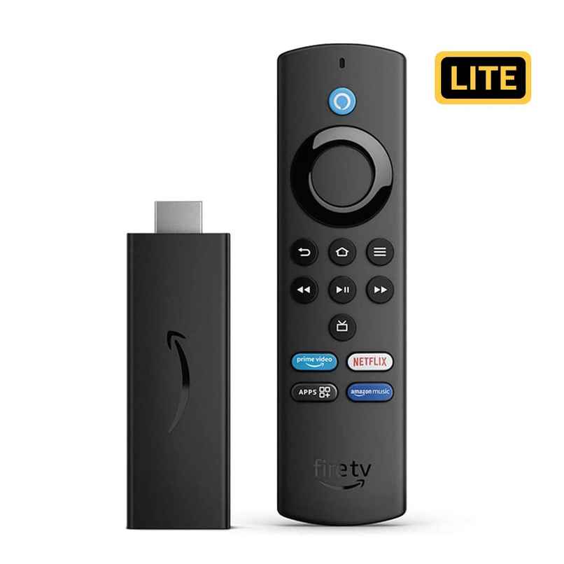 Amazon Fire TV Stick Lite With All-New Alexa Voice Remote Lite (No TV controls),HD streaming device - Black