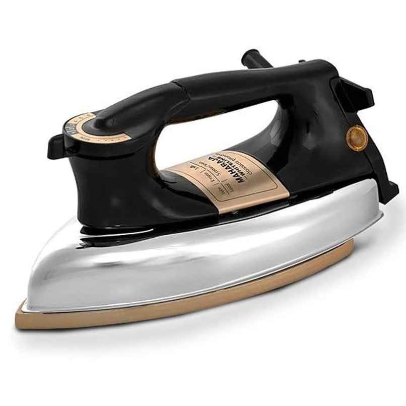 Maharaja Whiteline Classico Plancha Dry Iron - 1200 W | Non Stick Soleplate