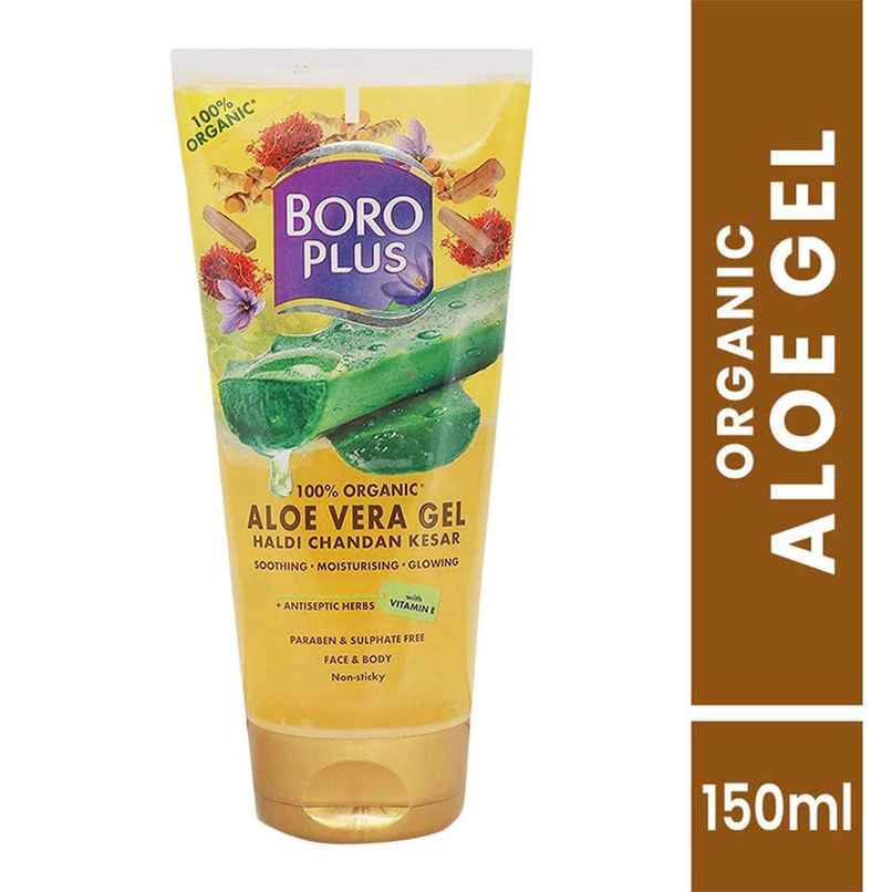 BoroPlus Aloe Vera Gel With Haldi Chandan Kesar BoroPlus Aloe Vera Gel With Haldi Chandan Kesar