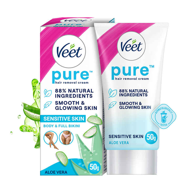 Veet Pure Hair Removal Cream - Sensitive Skin Veet Pure Hair Removal Cream - Sensitive Skin