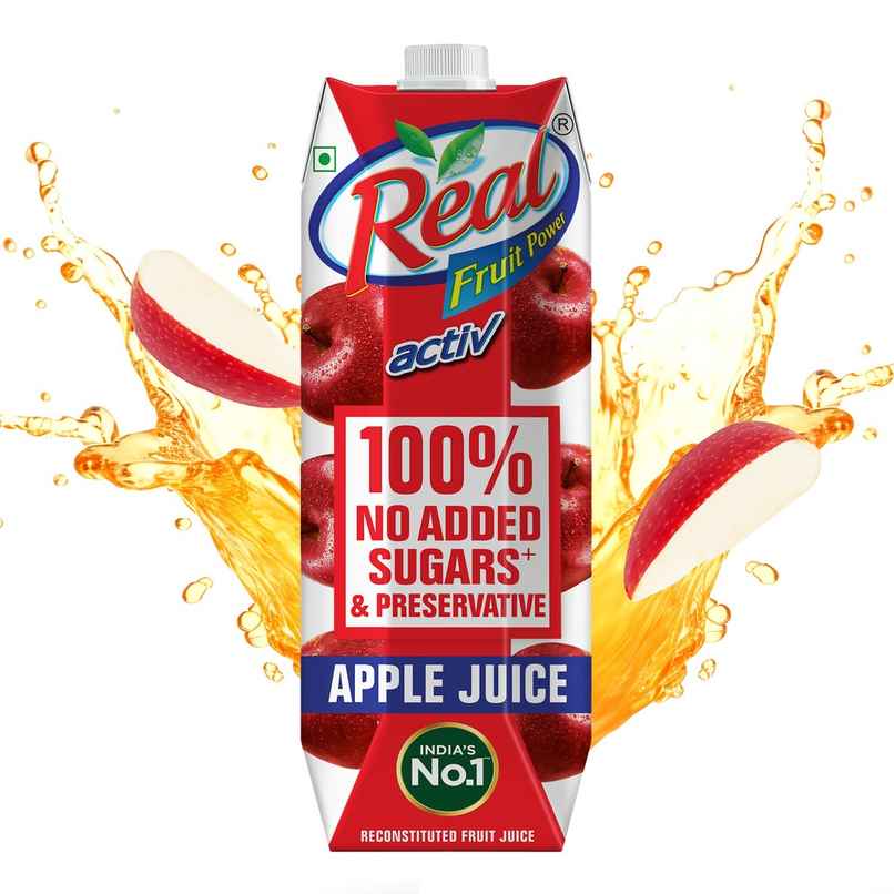 Dabur Real Activ Apple Juice | Refreshing Fruit Drink