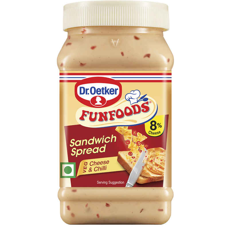 Dr. Oetker FunFoods Veg Cheese & Chilli Sandwich Spread