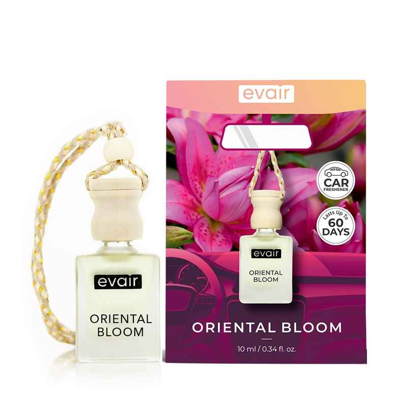 Evair Oriental Bloom Hanging Car Air Freshener - 10 ml Evair Oriental Bloom Hanging Car Air Freshener - 10 ml