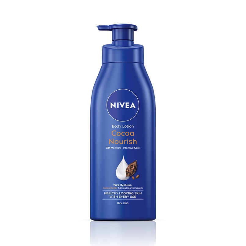 NIVEA Cocoa Nourish Body Lotion|Deep Moisture Serum|Non Greasy|Moisturiser For Very Dry Skin
