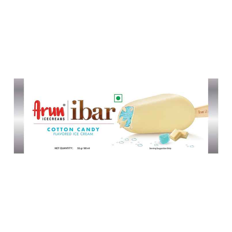 Arun Cotton Candy Ibar Ice Cream Stick