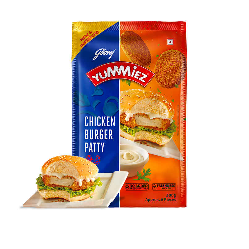 Godrej Yummiez Chicken Burger Patty