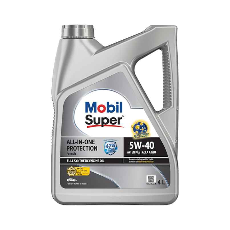 Mobil Super All in One Protection 5w-40 Ct 4 x 4L Mobil Super All in One Protection 5w-40 Ct 4 x 4L