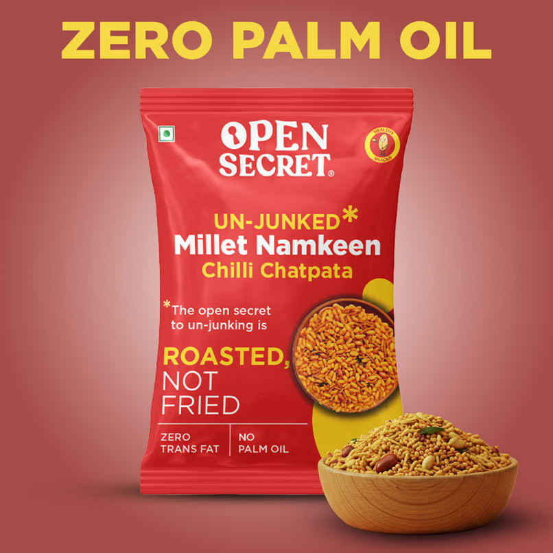 Open Secret Millet Namkeen Chilli Chatpata