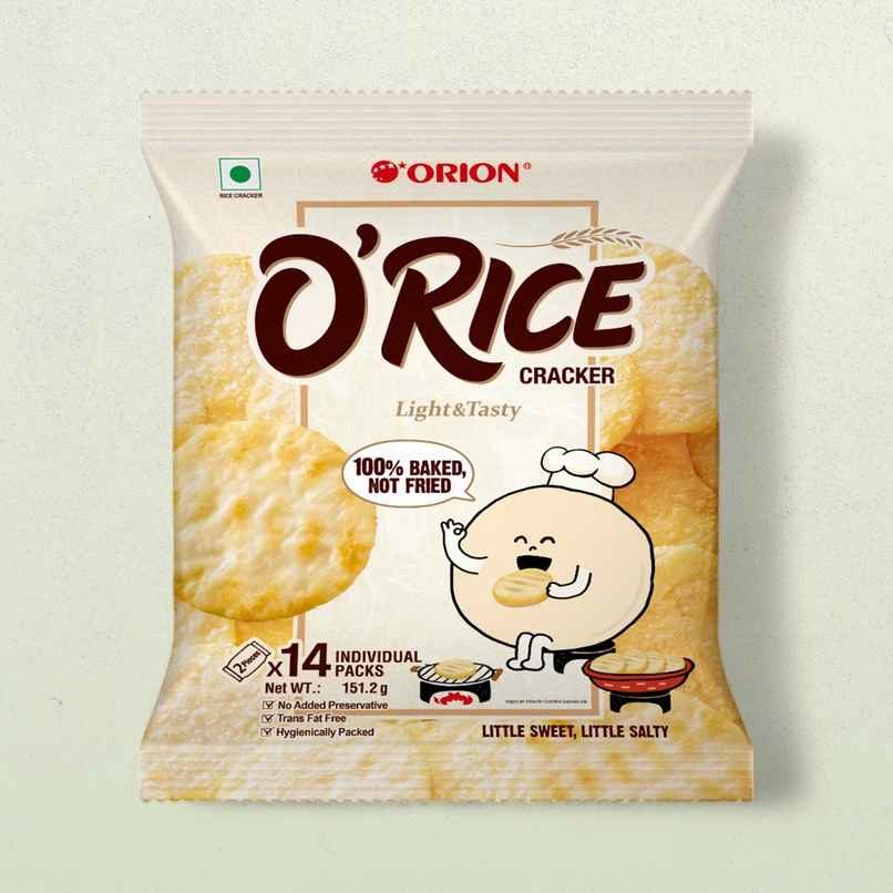 Orion O'Rice Cracker - Baked Korean Snack