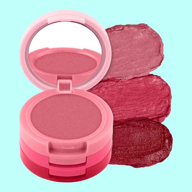 Renee Glam Stack 3-In-1 Lip & Cheek Tint - Pink