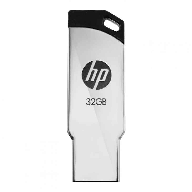Hp V236W 32Gb USB 2.0 Pen Drive, Metal Silver Hp V236W 32Gb USB 2.0 Pen Drive, Metal Silver