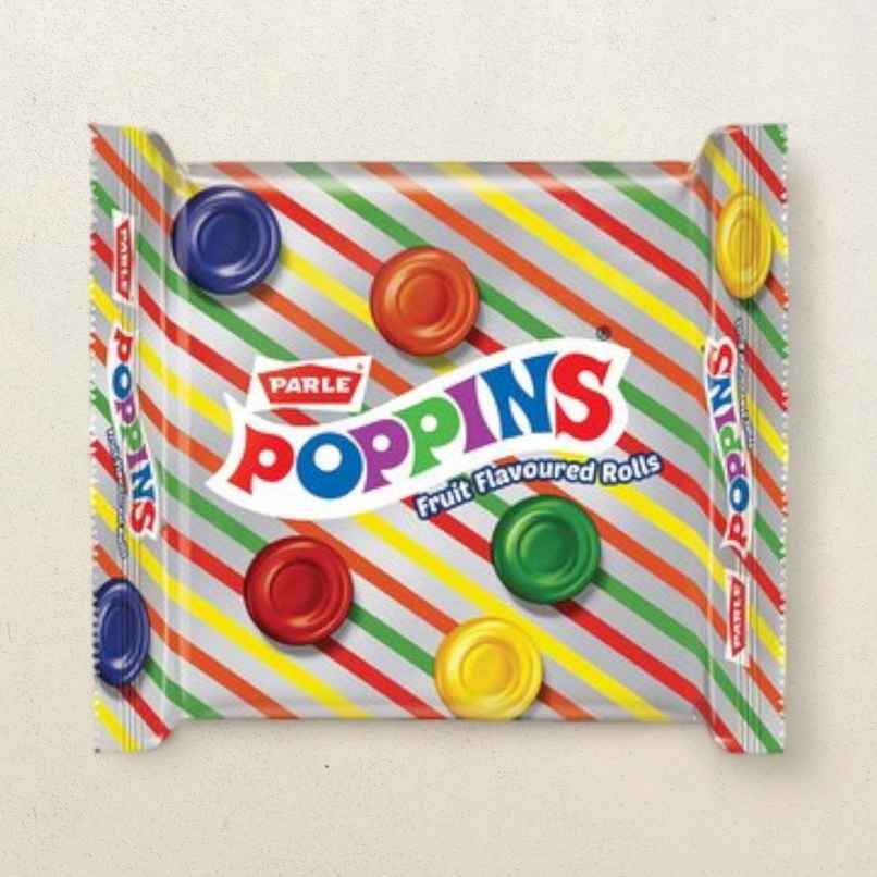 Parle Poppins Rolls Fruit Flavour Chocolat