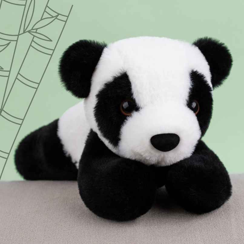 Mirada Floppy Black Panda Toy - 21cm Mirada Floppy Black Panda Toy - 21cm