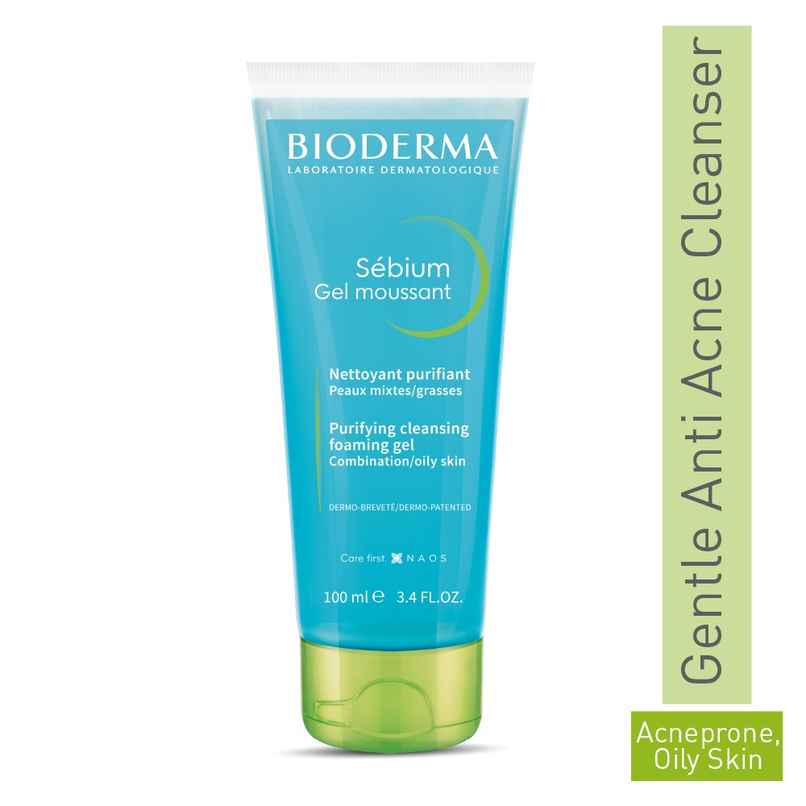 Bioderma Sebium Moussant Purifying Cleansing Gel