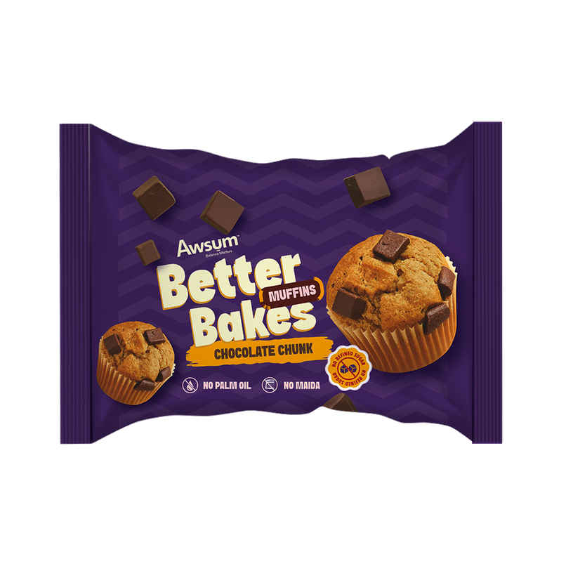 Awsum Better Bake Chocolate Chunk Muffin