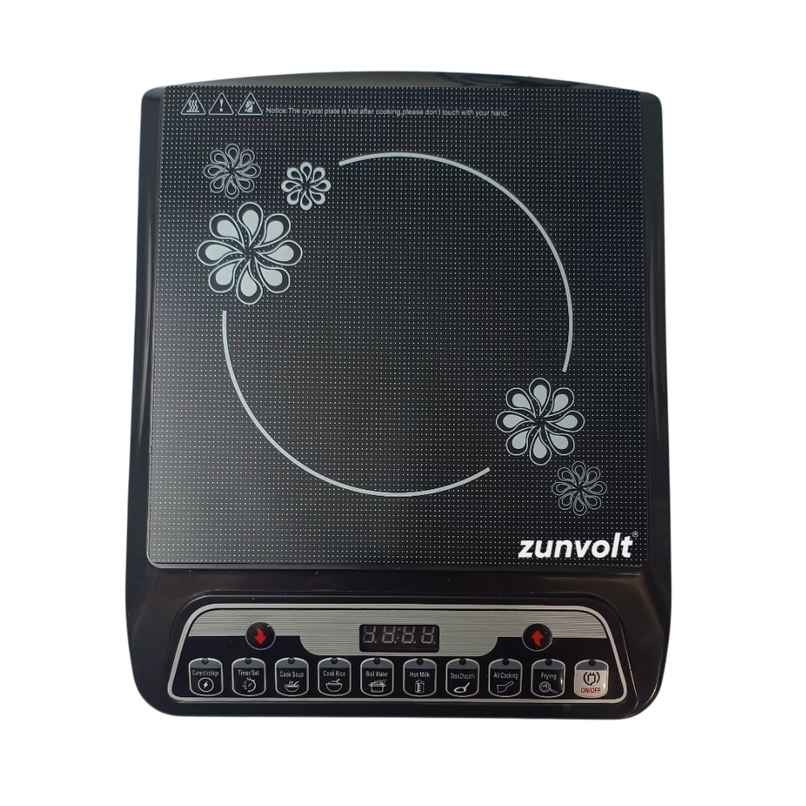 ZunVolt 2000 W Crystal Push Induction Cooktop