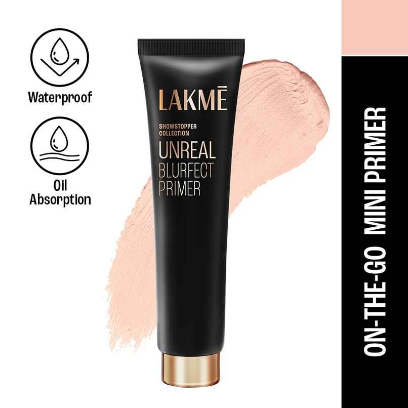 Lakme Unreal Blurfect Primer, Mattifies & Blurs Pores Lakme Unreal Blurfect Primer, Mattifies & Blurs Pores