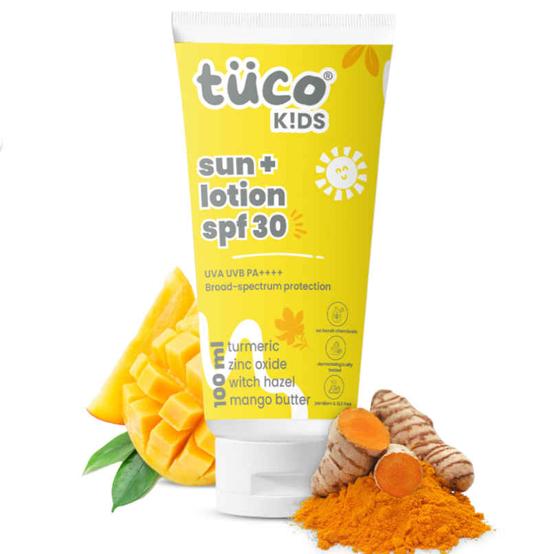 Tuco Kids Suncreen + Bodylotion SPF 30 PA++++ UVA UVB Broadspectrum Protection