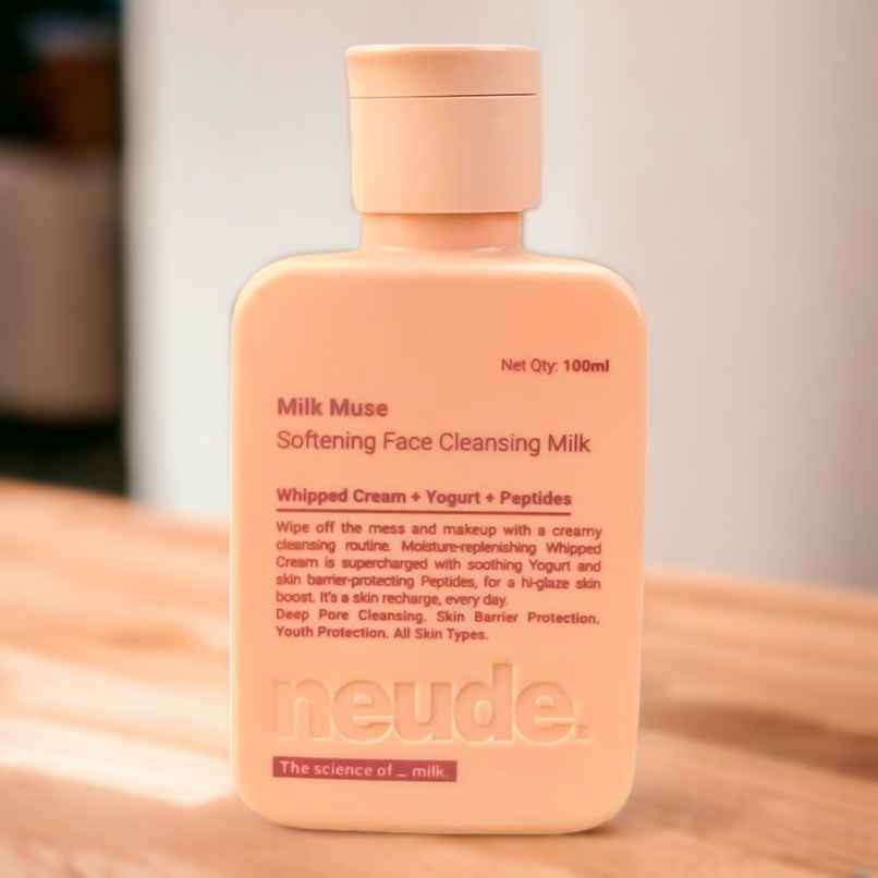 Neude Peptide Face Cleansing Milk With Whipped Cream & Yogurt For Deep Pore Cleansing 100 Ml