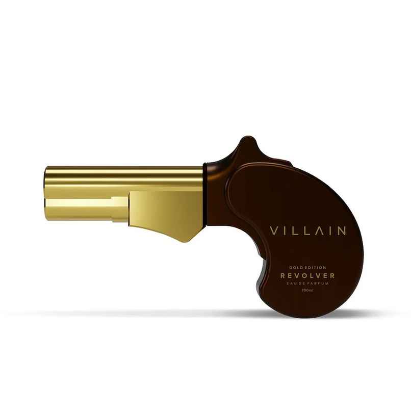 Villain Revolver Eau De Parfum For Men Gold Edition Eau De Perfume Premium Long Lasting