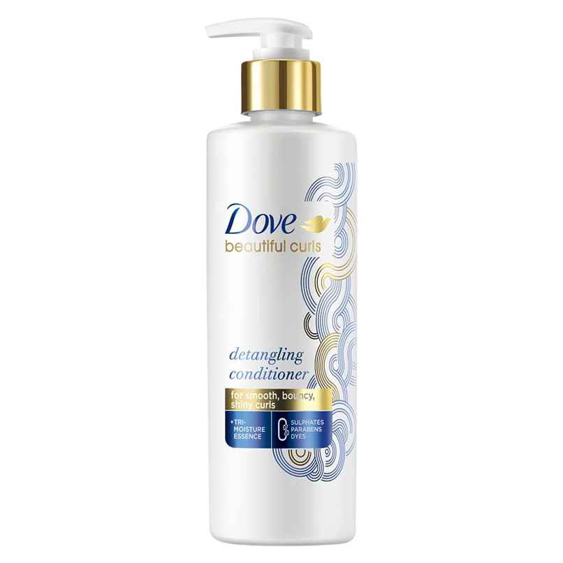 Dove Beautiful Curls Detangling Conditioner Sulphate Free No Parabens & Dyes