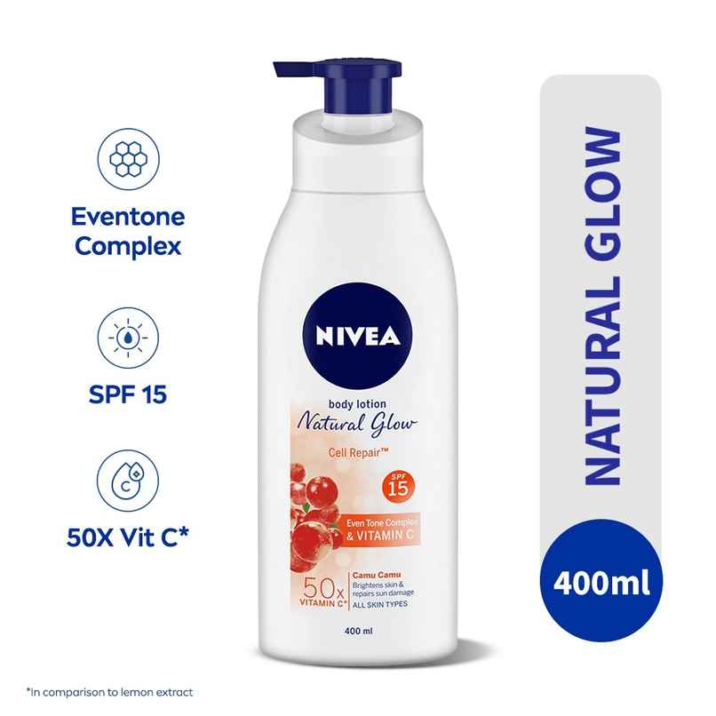 Nivea Natural Glow Cell Repair Body Lotion