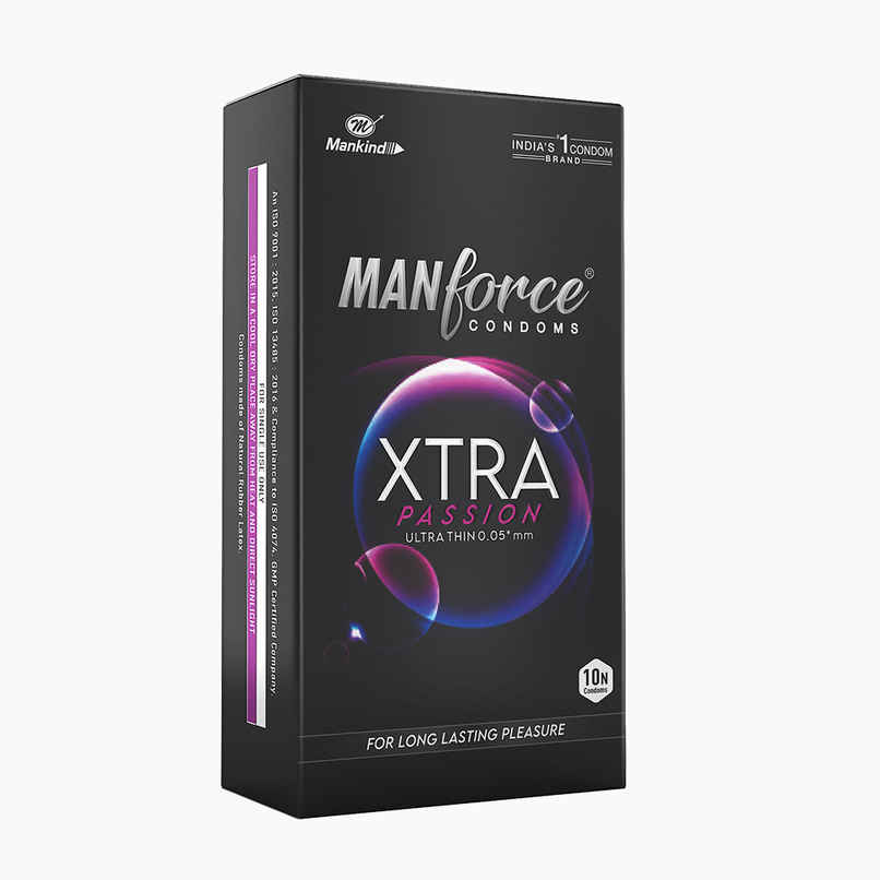Manforce Xtra Passion Climax Delay Ultra Thin Condom