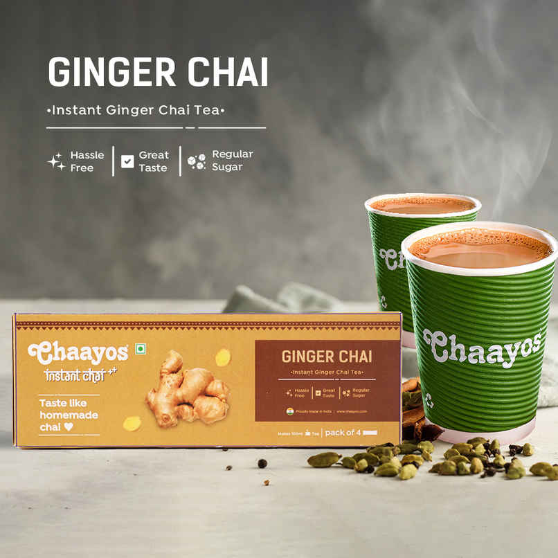 Chaayos Ginger Instant Tea Premix