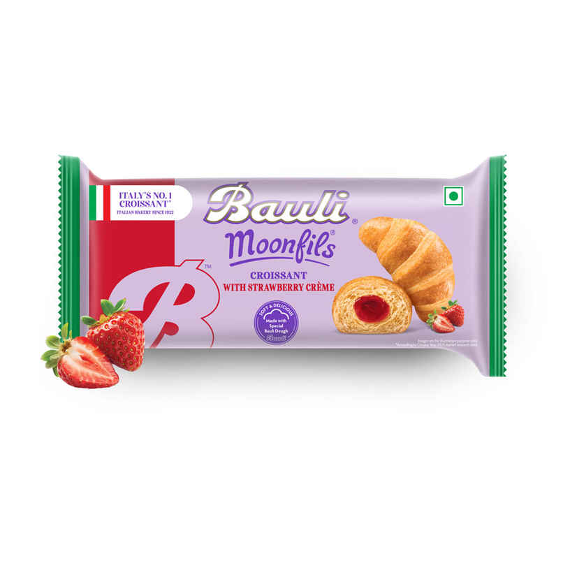 Bauli Moonfils Croissants Strawberry (Veg)