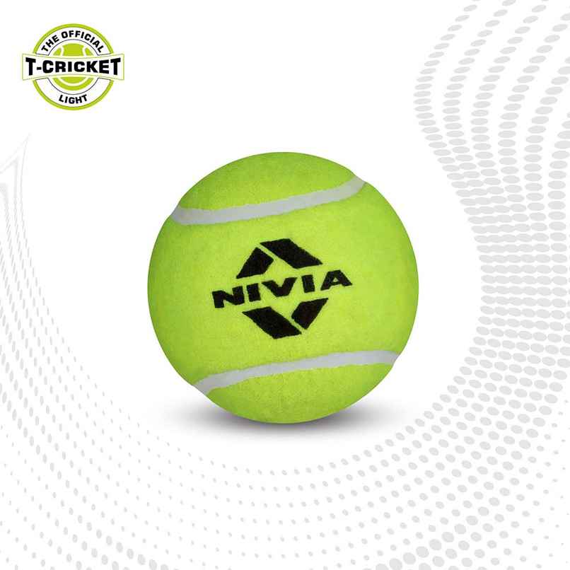 Nivia Tennis Ball Light Weight Yellow (Pack Of 3)