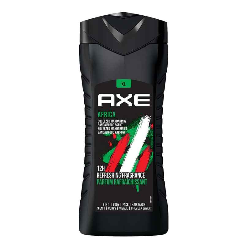 Axe Africa 3-in-1 Body,Face & Hair Wash | For Men Axe Africa 3-in-1 Body,Face & Hair Wash | For Men