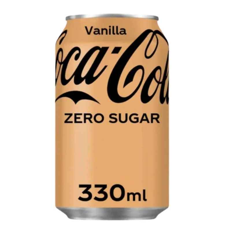 Coca-Cola Vanilla Zero Sugar Can | Low-Calorie Drink