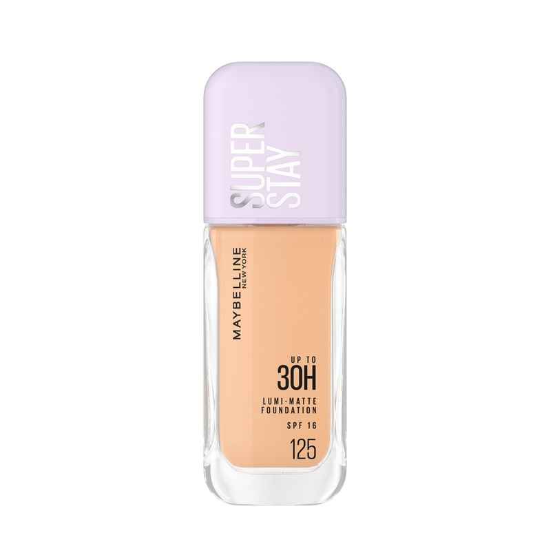 Maybelline New York Super Stay Lumi Matte Liquid Foundation, 125