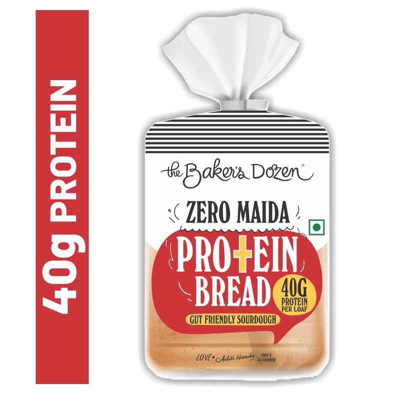 The Baker's Dozen Zero Maida Protein Bread