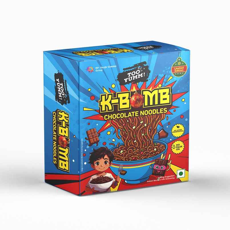 Too Yumm! K-BOMB Chocolate Noodles| Instant Noodles | 100% Veg | Limited Editionl | No Palm Oil Too Yumm! K-BOMB Chocolate Noodles| Instant Noodles | 100% Veg | Limited Editionl | No Palm Oil