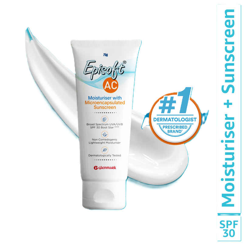 Glenmark Episoft Ac Moisturizer With Sunscreen SPF 30+