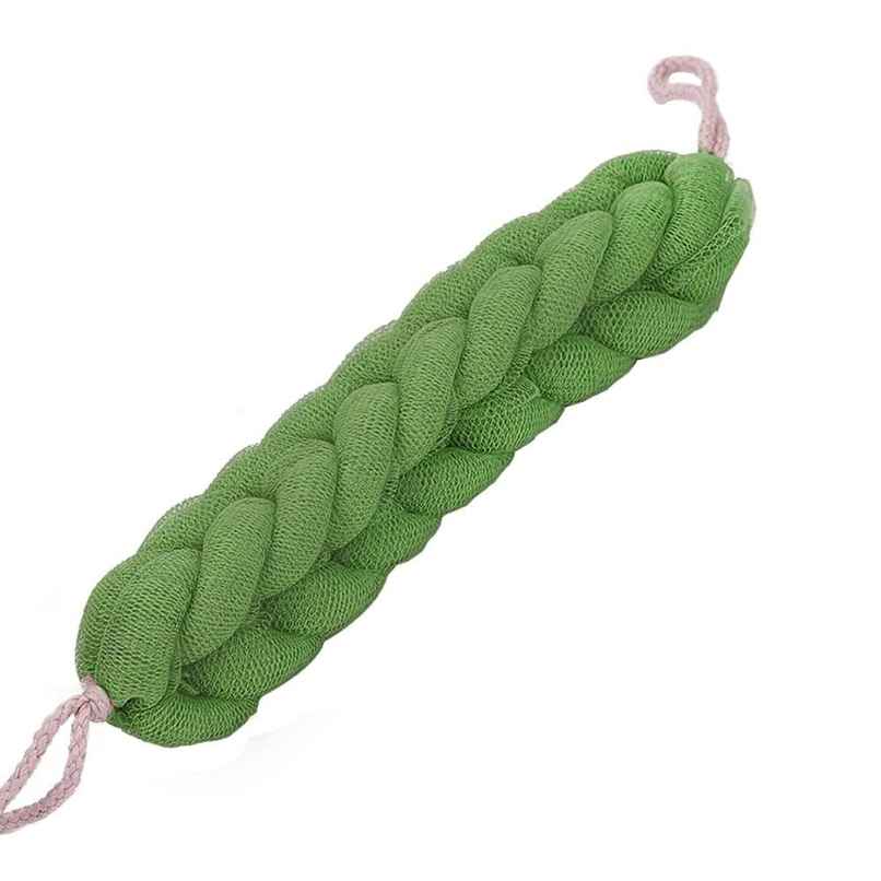 Bronson Professional Loofah Belt Back Scrubber For Bathing - Mix Color