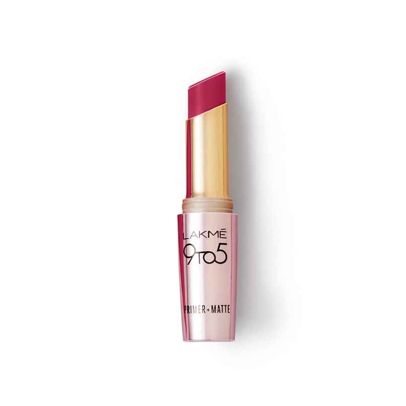 Lakme 9to5 Powerplay Priming Matte Lipstick, Lasts 16hrs, Maroon Mix Lakme 9to5 Powerplay Priming Matte Lipstick, Lasts 16hrs, Maroon Mix