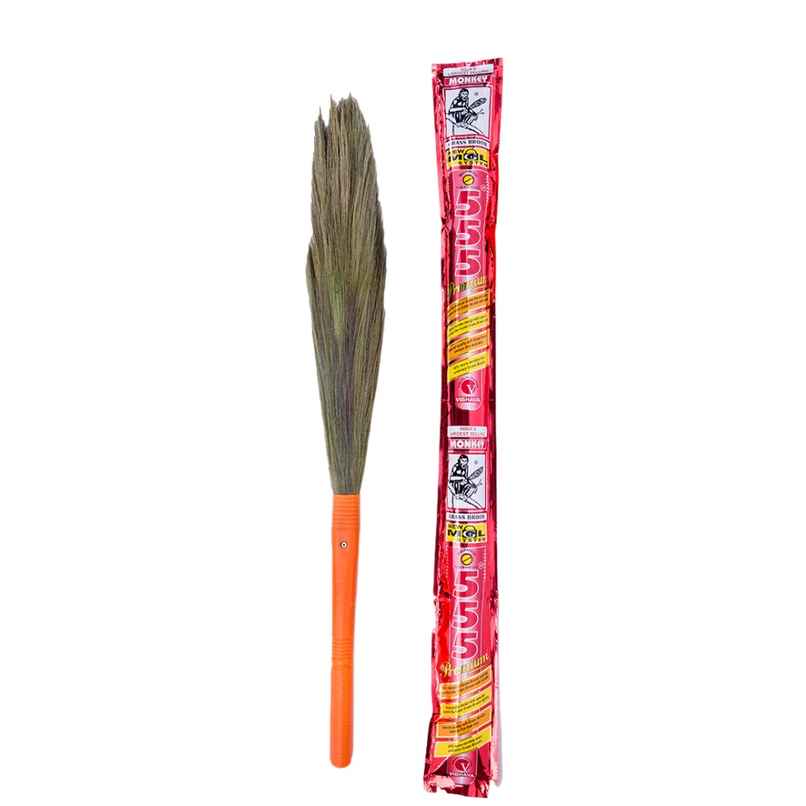 Monkey 555 Premium Plastic Natural Grass Broom