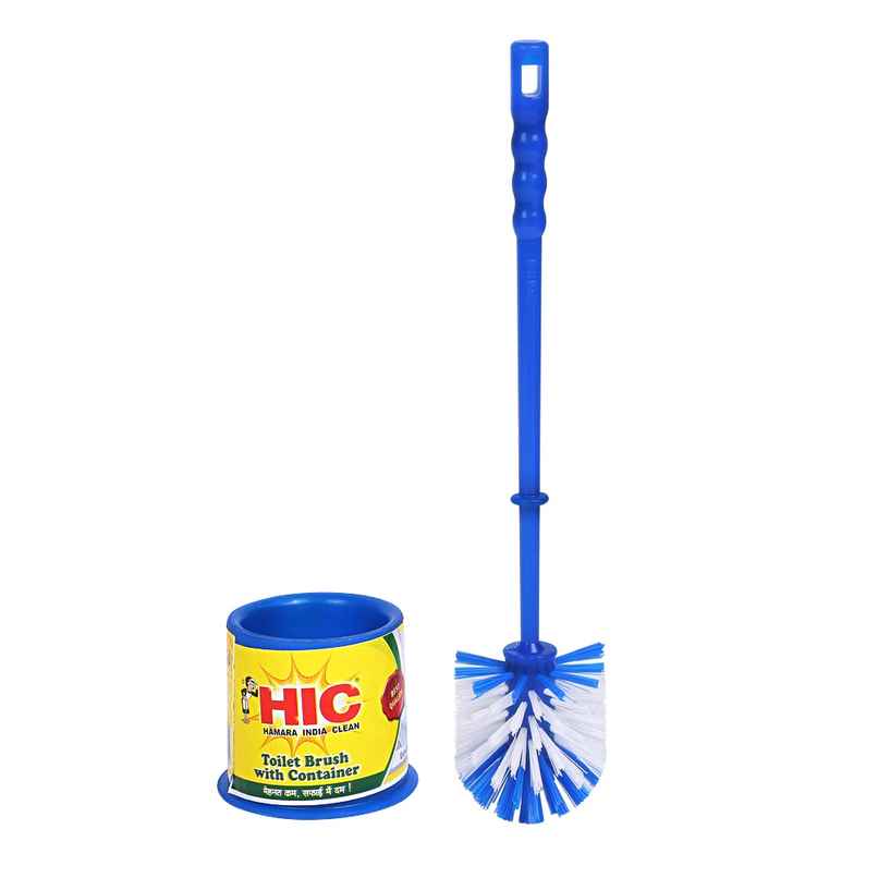 Hic Toilet Brush With Round Container - Assorted