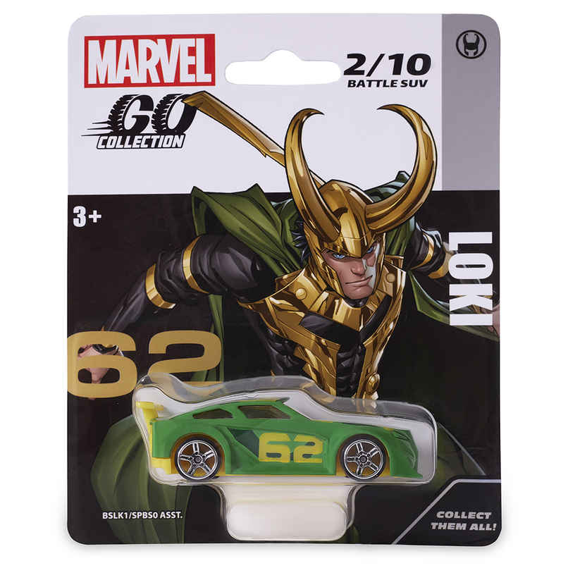 Hasbro Marvel Go | Loki - Diecast Toy Car Hasbro Marvel Go | Loki - Diecast Toy Car