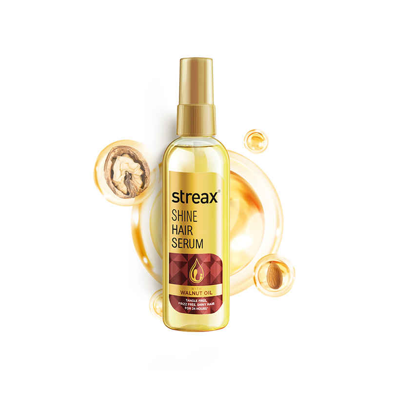 Streax Hair Serum vitalised with Walnut Oil
