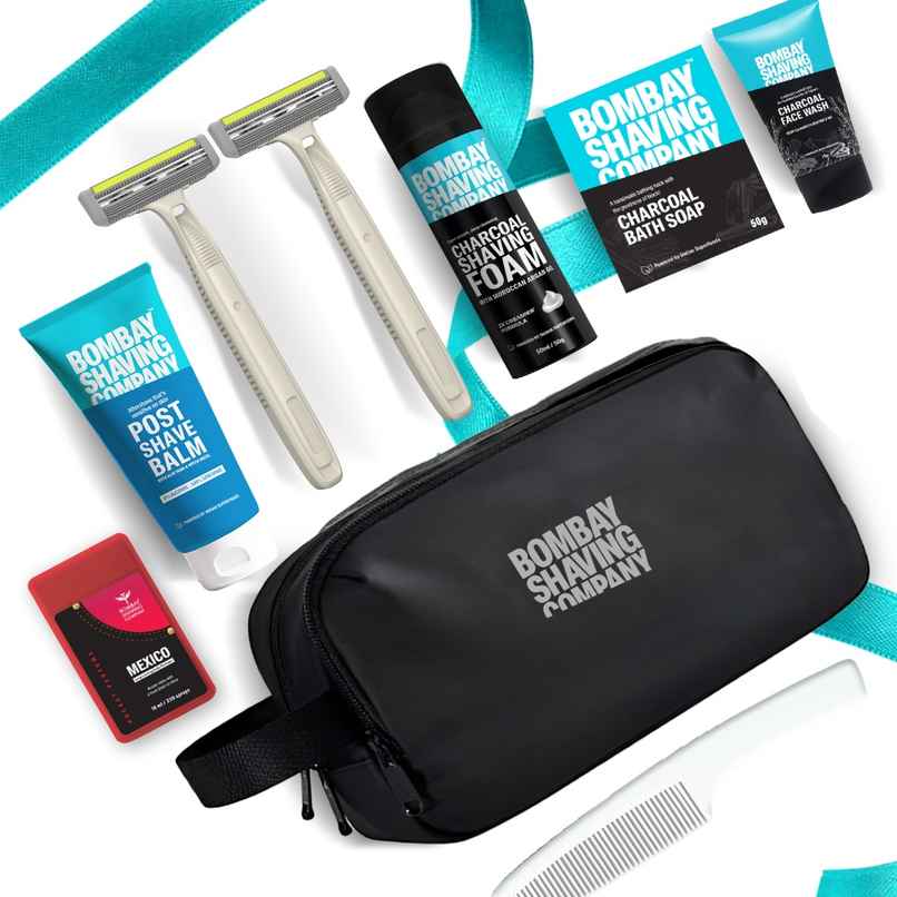 Bombay Shaving Company 9-In-1 Premium Grooming Kit Gift For Men